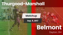 Matchup: Boys Football  vs. Belmont  2016