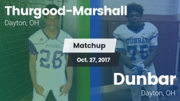 Matchup: Boys Football  vs. Dunbar  2016
