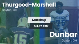 Matchup: Boys Football  vs. Dunbar  2017