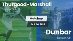 Matchup: Boys Football  vs. Dunbar  2018