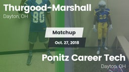 Matchup: Boys Football  vs. Ponitz Career Tech  2018