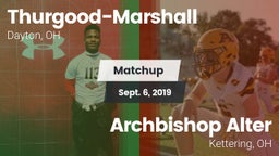 Matchup: Thurgood-Marshall vs. Archbishop Alter  2019