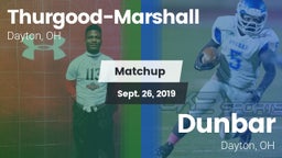 Matchup: Thurgood-Marshall vs. Dunbar  2019