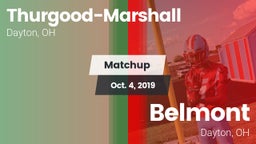 Matchup: Thurgood-Marshall vs. Belmont  2019
