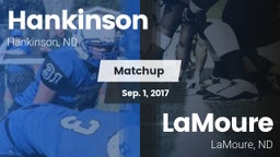 Matchup: Hankinson vs. LaMoure  2017