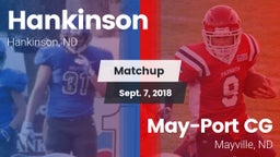 Matchup: Hankinson vs. May-Port CG  2018