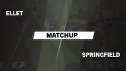 Matchup: Ellet vs. Springfield  2016