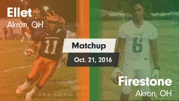 Matchup: Ellet vs. Firestone  2016