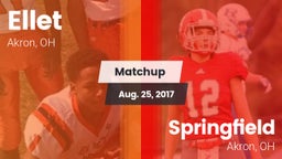 Matchup: Ellet vs. Springfield  2017