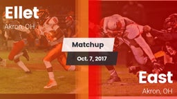 Matchup: Ellet vs. East  2017