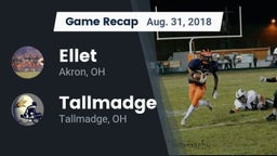 Recap: Ellet  vs. Tallmadge  2018