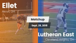 Matchup: Ellet vs. Lutheran East  2018