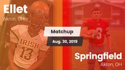 Matchup: Ellet vs. Springfield  2019
