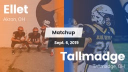 Matchup: Ellet vs. Tallmadge  2019