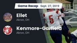 Recap: Ellet  vs. Kenmore-Garfield   2019