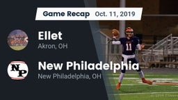 Recap: Ellet  vs. New Philadelphia  2019