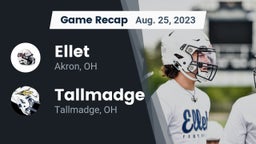 Recap: Ellet  vs. Tallmadge  2023