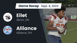 Recap: Ellet  vs. Alliance  2023