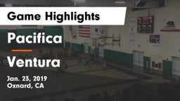 Pacifica  vs Ventura  Game Highlights - Jan. 23, 2019