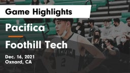 Pacifica  vs Foothill Tech Game Highlights - Dec. 16, 2021