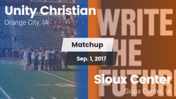 Matchup: Unity Christian vs. Sioux Center  2017