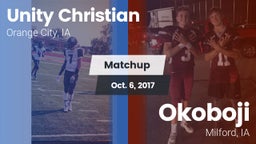 Matchup: Unity Christian vs. Okoboji  2017