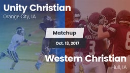 Matchup: Unity Christian vs. Western Christian  2017