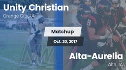 Matchup: Unity Christian vs. Alta-Aurelia  2017