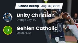 Recap: Unity Christian  vs. Gehlen Catholic  2019