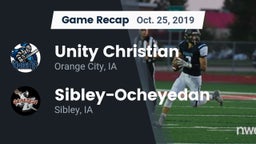 Recap: Unity Christian  vs. Sibley-Ocheyedan 2019