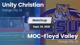 Matchup: Unity Christian vs. MOC-Floyd Valley  2020