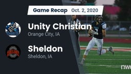 Recap: Unity Christian  vs. Sheldon  2020