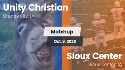 Matchup: Unity Christian vs. Sioux Center  2020