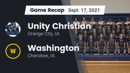 Recap: Unity Christian  vs. Washington  2021