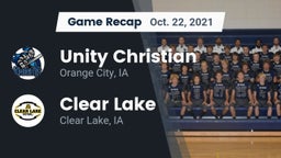 Recap: Unity Christian  vs. Clear Lake  2021