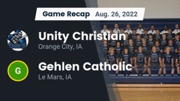 Recap: Unity Christian  vs. Gehlen Catholic  2022