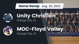 Recap: Unity Christian  vs. MOC-Floyd Valley  2023