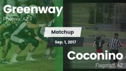 Matchup: Greenway vs. Coconino  2017