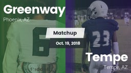 Matchup: Greenway vs. Tempe  2018