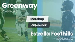 Matchup: Greenway vs. Estrella Foothills  2019
