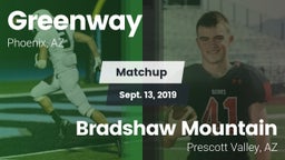 Matchup: Greenway vs. Bradshaw Mountain  2019