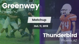 Matchup: Greenway vs. Thunderbird  2019