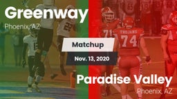 Matchup: Greenway vs. Paradise Valley  2020