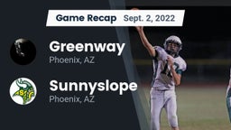 Recap: Greenway  vs. Sunnyslope  2022
