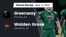Recap: Greenway  vs. Walden Grove  2022