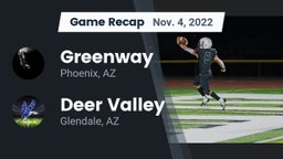 Recap: Greenway  vs. Deer Valley  2022