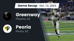 Recap: Greenway  vs. Peoria  2023