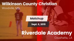 Matchup: Wilkinson County Chr vs. Riverdale Academy  2019