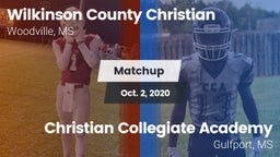 Matchup: Wilkinson County Chr vs. Christian Collegiate Academy  2020