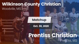 Matchup: Wilkinson County Chr vs. Prentiss Christian  2020